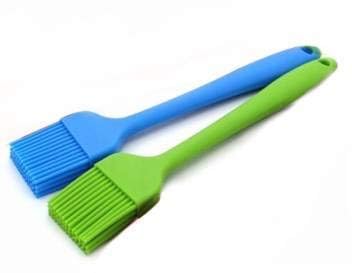 Affodyl  Silicon Brush | Stainless Steel Core | High Holding Capacity For Sauces, Glazes, Butter, Oils, Marinades | Even Covera