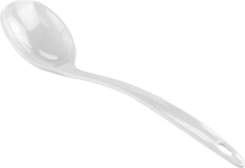 Reston Lloyd 05306M Calypso Basics 100% Melamine, Spoon, White (Pack Of 6)