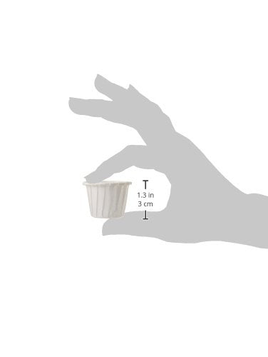 Solo 0.75 oz Treated Paper Souffle Portion Cups for Measuring  Medicine  Samples  Jello Shots (Pack of 250)