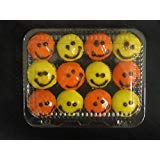 Pizety Pack Of 24 Mini 12 Compartment Cupcake Container Mini Cupcake Boxes Hinged Lid- With Superior Strong Quality 12 Compartme