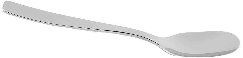 A Di Alessi ''Knifeforkspoon'' 6 1/2-Inch Dessert Spoon, Mirror Polish, Set Of 6