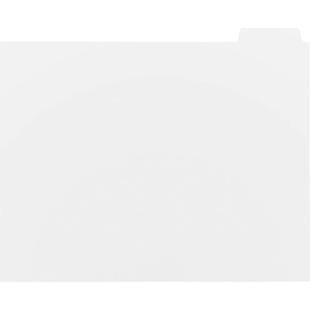 Sparco Print-On Tab Dividers, White, Box Of 50