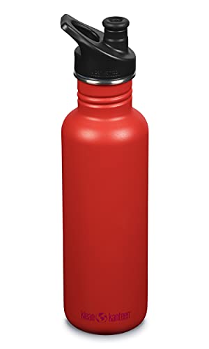 Klean Kanteen Classic 27Oz (W/Sport Cap) Tiger Lily