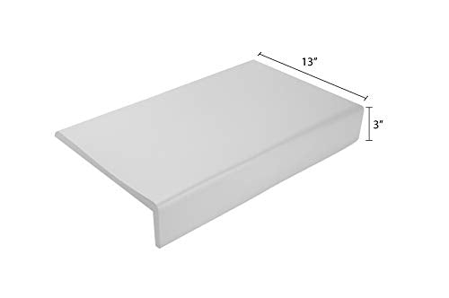 Kidkusion Soft Seat Edge Cushion | Hearth Pad 36'' | Taupe | Fireplace and Hearth Safety