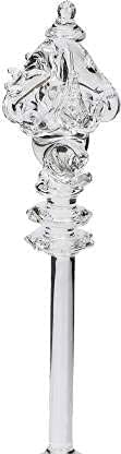 Bhaskar Enterprises || Ganesh Bell Round Festive Divine Melodious Sound Ringing Bell (Pooja Ghanti) (- Polished) Glass Pooja Bel
