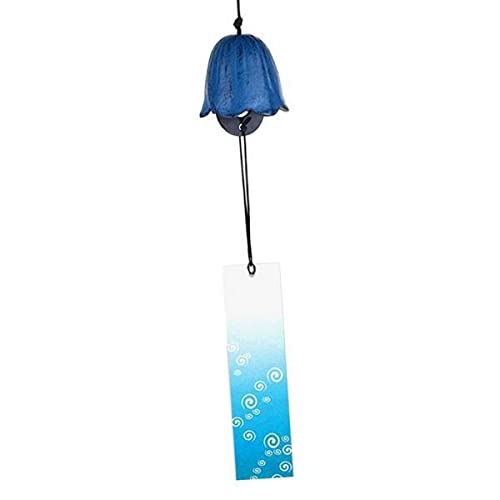 Merishopp 2Xjapanese Furin Wind Chime Nambu Cast Iron Iwachu Bells 12