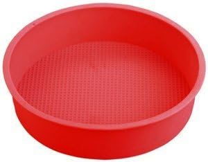 Just Mart Reusable Silicon Cake Baking Moulds | BPAFree, Food Grade, 20 x 16 CM (Round Shape)