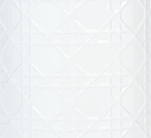 Kassatex Arn-Wb Rattan Wastebin, White