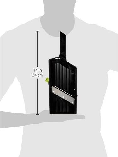 IBILI Manual Slicer Set 32 cm  32 x 12 x 5 cm  Black/Green/Silver