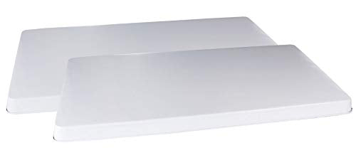 Reston Lloyd Rectangular Stove Burner Covers, Set Of 2, White