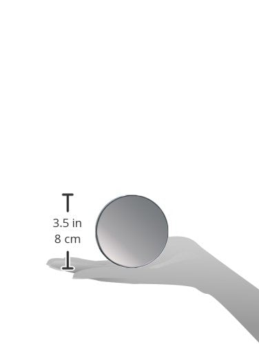 Floxite 15X Mirror Mate With Suction Cups, 3X3X3 Inch (Pack Of 1), (Fl-15Nmm)