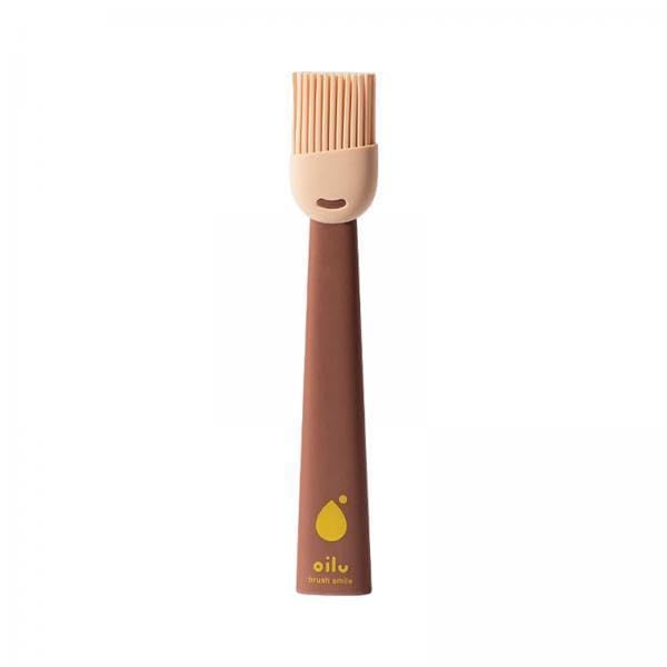 Ujeavette 3Xmultipurpose Silicone Oil Brush Baking Brush For Grilling Cooking Brown