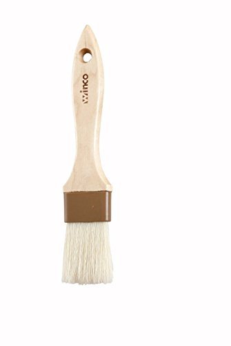 Winco Flat Pastry And Basting Brush, 1-1/2-Inch, Set Of 4