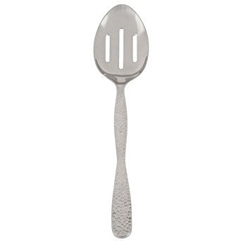 American Metalcraft Hm10Sl Stainless Steel, Hammered Slotted Spoon, 10'' L