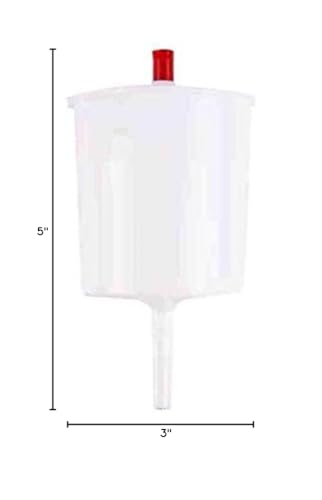 Communion Cup Filler - No Drip Dispenser - One Handed Button Release - Stainless Steel Stem - 8 Oz