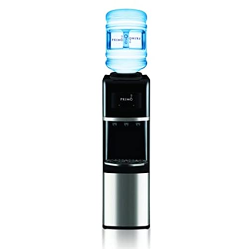 Primo Top-Loading Water Dispenser - 3 Temp (Hot-Cool-Cold) Water Cooler Water Dispenser For 5 Gallon Bottle Wchild-Resistant Saf