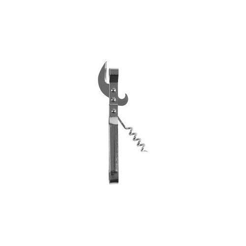 Chef Craft 21295 Chef Old Fashioned Can, Bottle Opener & Corkscrew, White