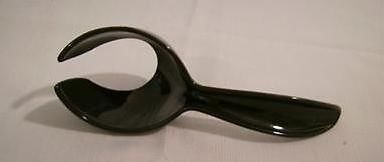 Tupperware Black Egg Holder Grabber Scoop Spoon Gadget For Making Hard Boiled Eggs