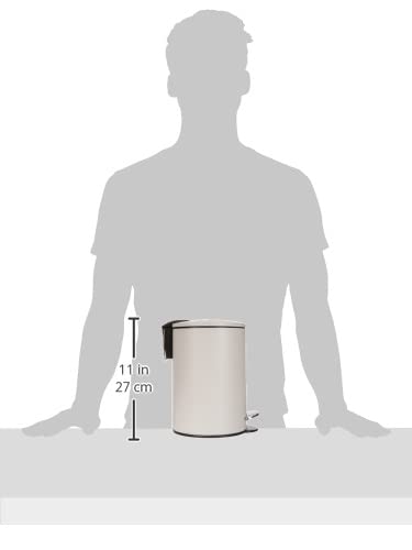 Blomus Treteimer-68889 Pedal Bin, 3L, Sand