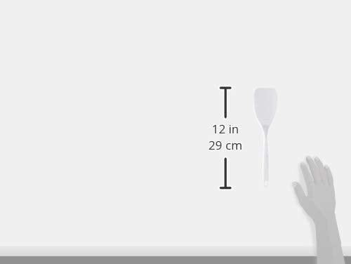 Chef Craft Melamine Hard Plastic Turner 11.25-Inches Long, 1-Unit