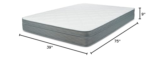 DREAMFOAM Bedding Doze 9 Eurotop Mattress-Medium Comfort, Twin