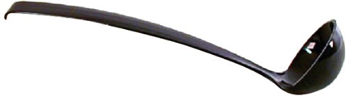 CaterLine 2Ounce Heavyweight Plastic Ladle, Small, Black (48Count)