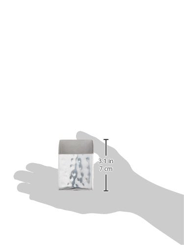 American Metalcraft Hmssqph2 Sugar Packet Holders, 2.05'' Length X 2'' Width, Silver