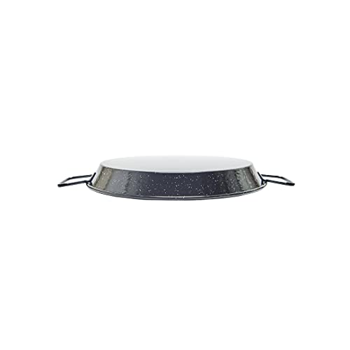 Garcima 18-Inch Enameled Steel Paella Pan, 46Cm