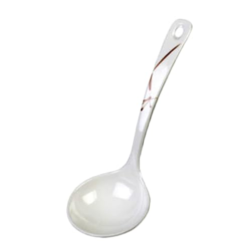AtoZ Supply 7001BO Soup Ladle, 1 oz., 7 x 21/2, onePiece, BreakResistant, Dishwasher Safe, Hanging Hole, Melamine, Bamboo