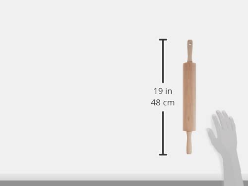 J.K. Adams Brp-1 10-1/2-Inch By 2-1/8-Inch Maple Bakers Rolling Pin