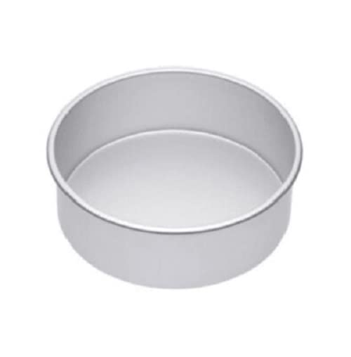 NF Noble Foods Aluminium Cake Moulds for Baking (7 inch Dia and 2.5 Height)