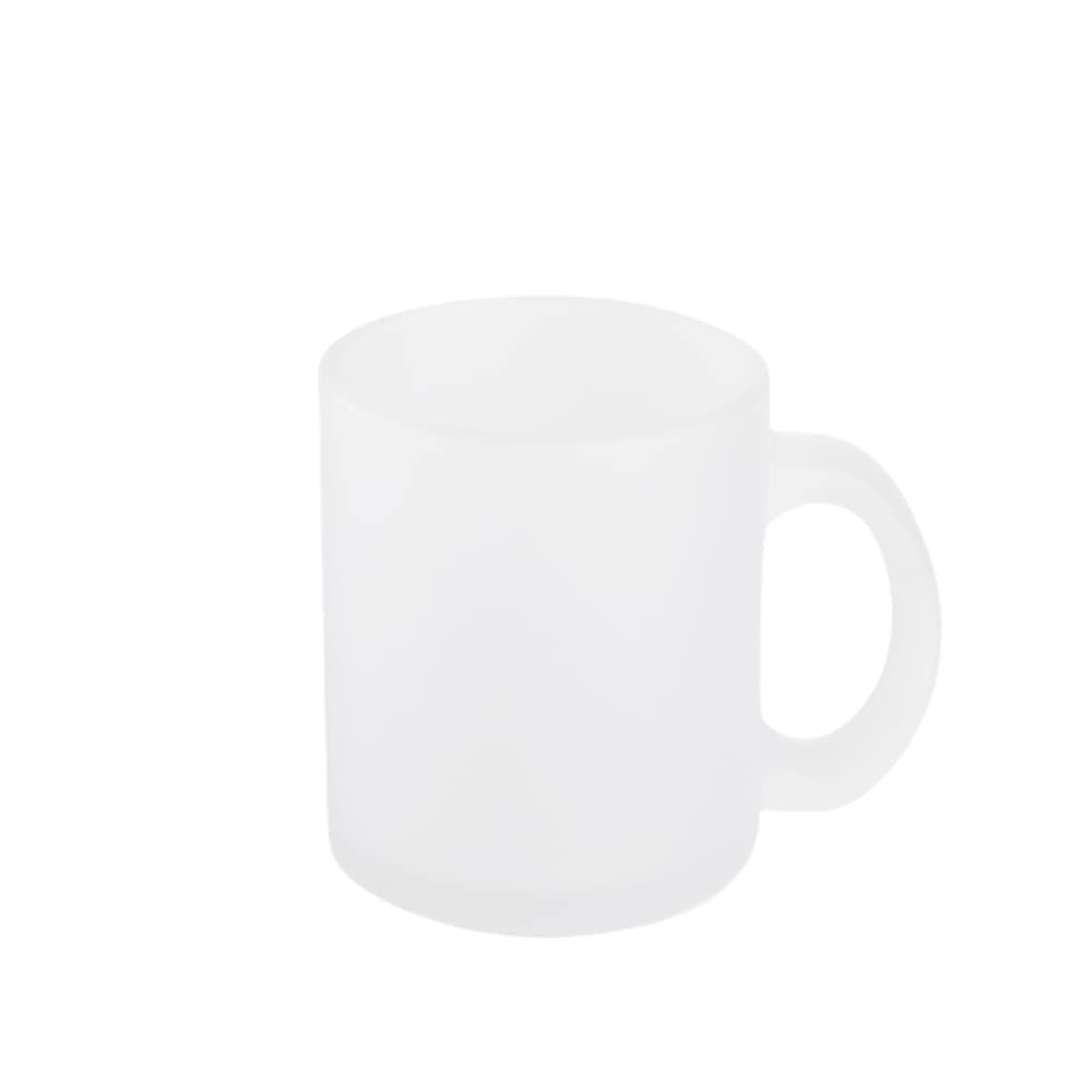 Mr.R 11Oz Set Of 6 Sublimation Blanks Frosted Glass Mug,Coffee Mugs With Handle For Heat Thermal Coating Transfer