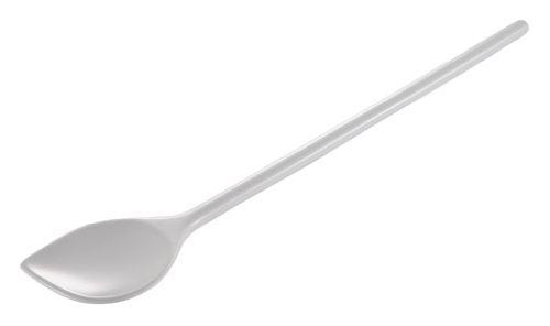 Gourmac 12'' Melamine Corner Spoon, White