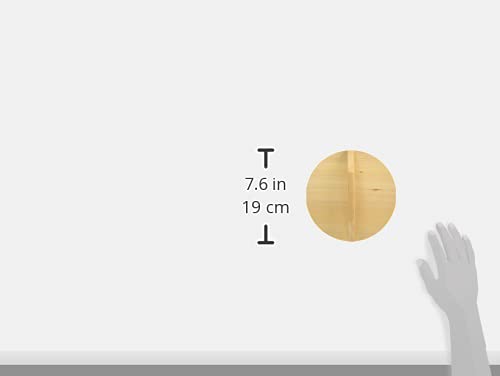 Nichinichi Tools Drop Lid, 7.1 Inches (18 Cm), Wooden, Made In Japan