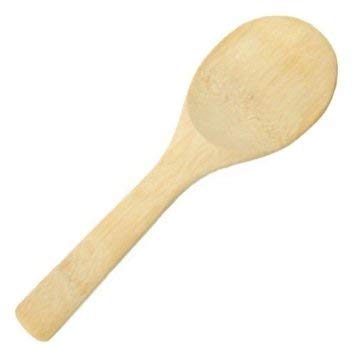 Stainless Steel Rice Measuring Cup + Rice Paddle Scoop Spatula Bamboo - Replacement For Japanese Electric Rice Cooker (1 Rice Cu