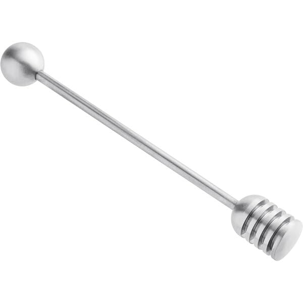 Fox Run Honey Dipper, Stainless Steel Honey Stirring Stick, 6.5