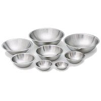 Royal Industries Heavy Duty Mixing Bowl, Stainless Steel, 1 1/2 Qt, 7'' Diam X 2 1/2'' Depth, Silver, Commercial Grade