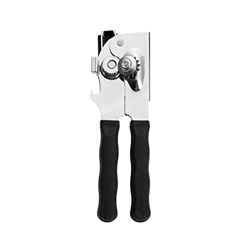 Swing-A-Way Ergo Can Opener With Silicone Handles, Black