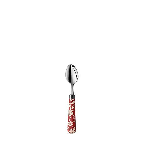 Quid Novi Flatware Fuji-Yama Collection - 8-Piece Stainless Steel Serving Set - Red