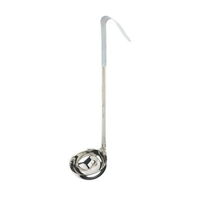 Browne 4 oz Stainless Steel ColorCoded OnePiece Ladle