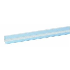 Wallprotex 827-2Rbpk1 4' Wht Adhsv Cornerguard