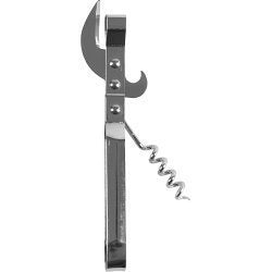 Chef Craft 21295 Chef Old Fashioned Can, Bottle Opener & Corkscrew, White