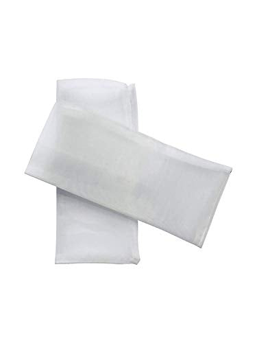 220 Micron | Premium Nylon Tea Filter Bags | 2'' X 4'' | 50 Pack