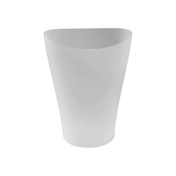Rubbermaid Spa Works Vanity Wastebasket, Home/Bathroom/Office/Kitchen/Bedroom Trash Can, Small 2.25 Gallon, Plastic, Clear