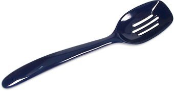 Gourmac Cobalt Blue Melamine Mini Slotted Spoon 7.5''