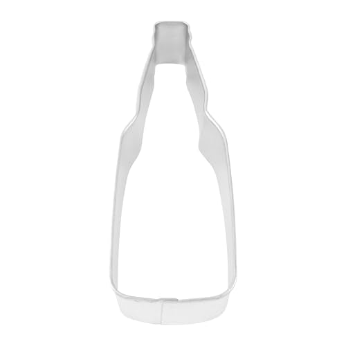 Cybrtrayd Bottle Cookie Cutter, 4.5'', Silver