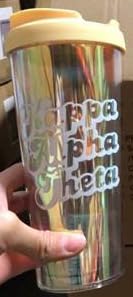 Sorority Shop - Kappa Alpha Theta Retro Style Sorority Tumbler