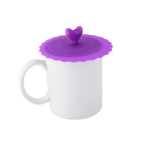 3NH Fashionable FoodGrade Silicone Cup Cover HeatResistant Safe Healthy Silicone Lid With Clip| 3846
