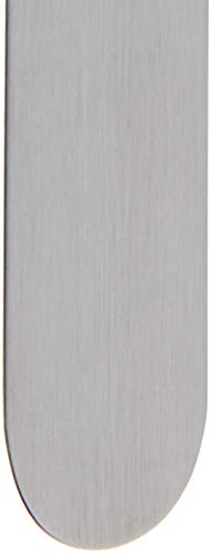 Mercer Culinary Straight Spatula, 4.25 Inch, Stainless Steel , Black