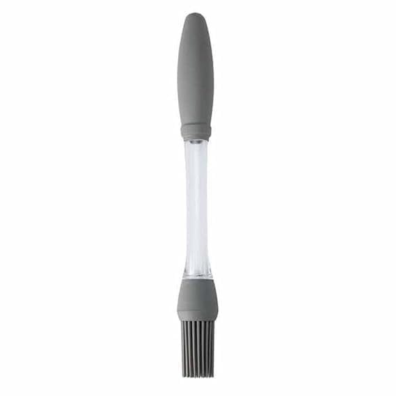 Seahaven 2 In 1 Silicone Oil Brush With Container | Basting Pastry Brush For Grilling, Baking,Cooking, With Inbuilt Oil Containe